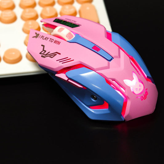 Mute Gaming Mouse Computer Accessory